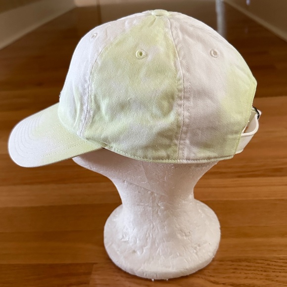 Adidas Color Wash Cap Hat Lime Green White Gray Womens - Picture 5 of 11